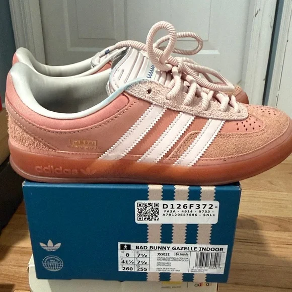 Bad Bunny gazelle indoor Adidas size 8 - Picture 5 of 9